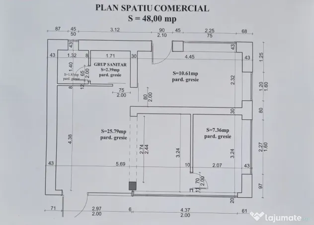 Inchiriez spatiu comercial zona Centrala - ID : RH-32972