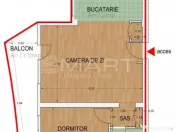 Apartament 2 camere la cheie 59mp Mihai Viteazul 