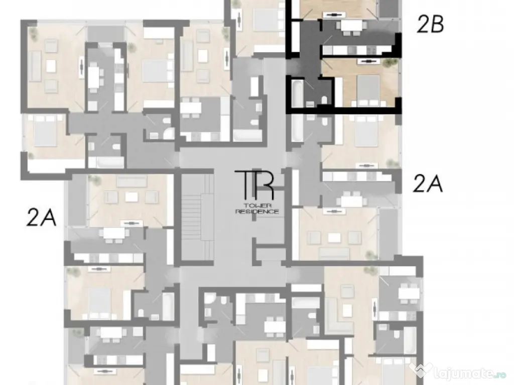 Dotari Premium Ap 2 Camere Incalzire in Pardoseala Ansamblu
