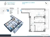 ADAMANT ECLYPSE | 2 camere decomandat | 68.2mp | CUG (BRD) - Iasi 