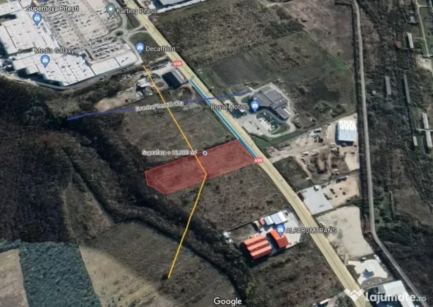 Teren in zona comerciala | Vama Pitesti | S: 12.000 mp | De