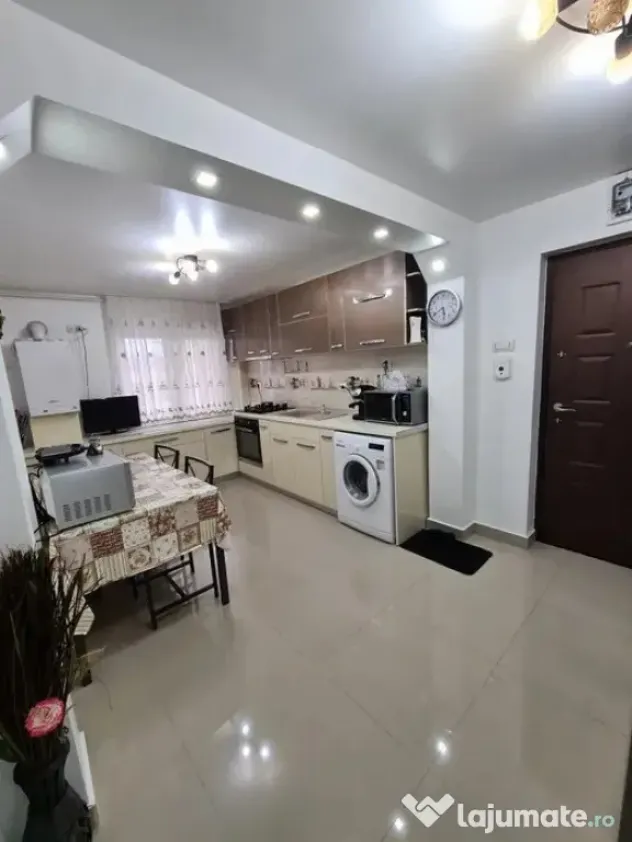 Apartament 3 camere confort 1, Viziru 1, Renovat, Mobilat Ut
