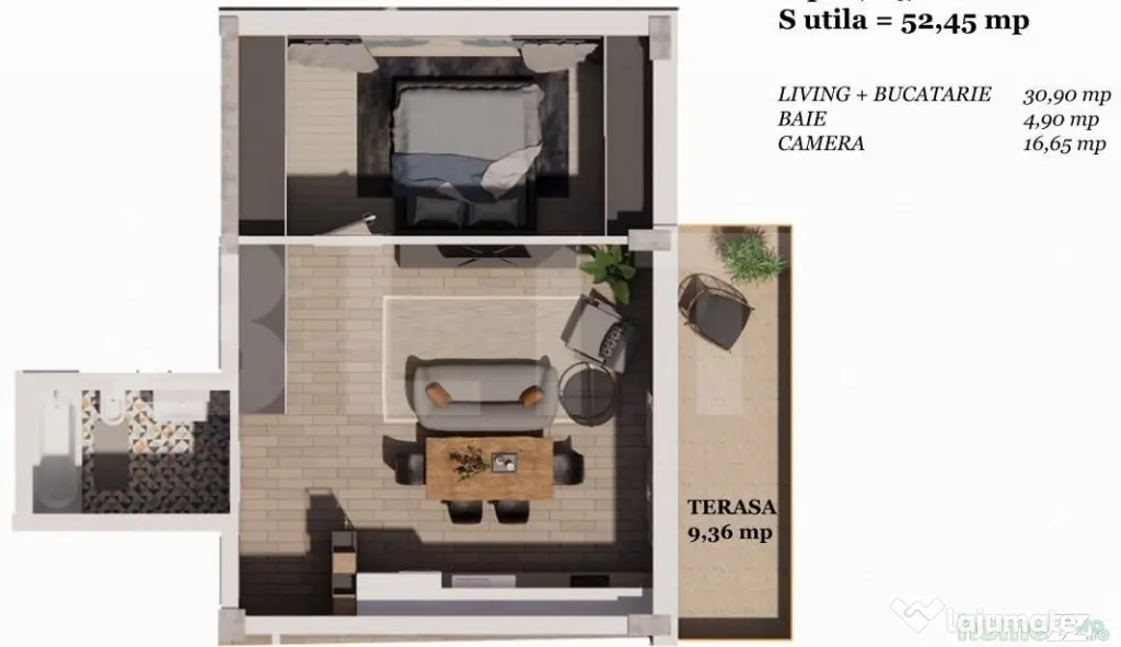 Comision 0! Apartamente 2 camere, 53mp , Iris TVA inclus! - Cluj-Napoca (Cluj)