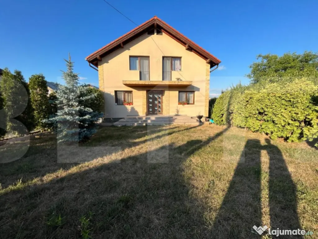 Casa la cheie, 280 mp utili, teren 1400 mp, Apahida