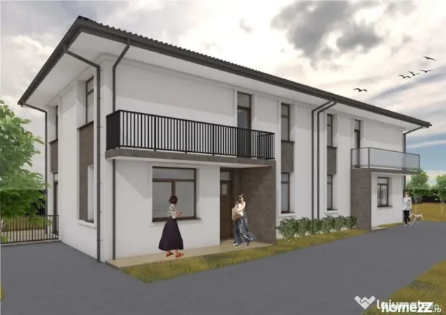 Duplex de vanzare, 100 mp, 250 teren, semifinisat, P+E, Gila - Gilau (Cluj)