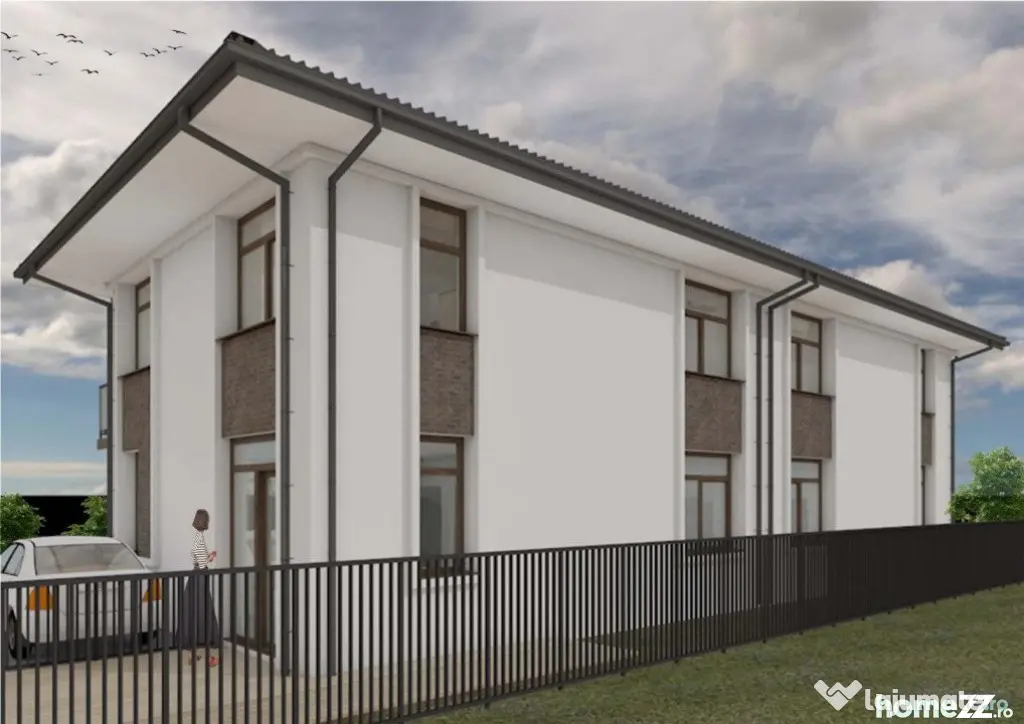 Duplex de vanzare, 100 mp, 250 teren, semifinisat, P+E, Gila - Gilau (Cluj)
