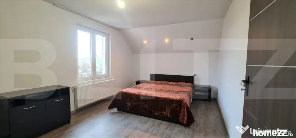 Casa individuala 277 mp, 3 dormitoare, teren 2500 mp, Campia