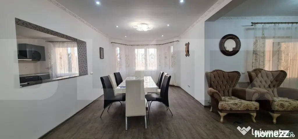 Casa individuala 277 mp, 3 dormitoare, teren 2500 mp, Campia