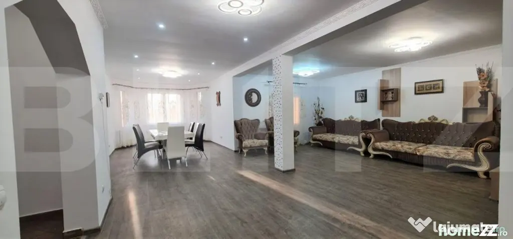 Casa individuala 277 mp, 3 dormitoare, teren 2500 mp, Campia