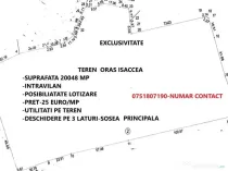 Teren intravilan localitatea ISACCEA