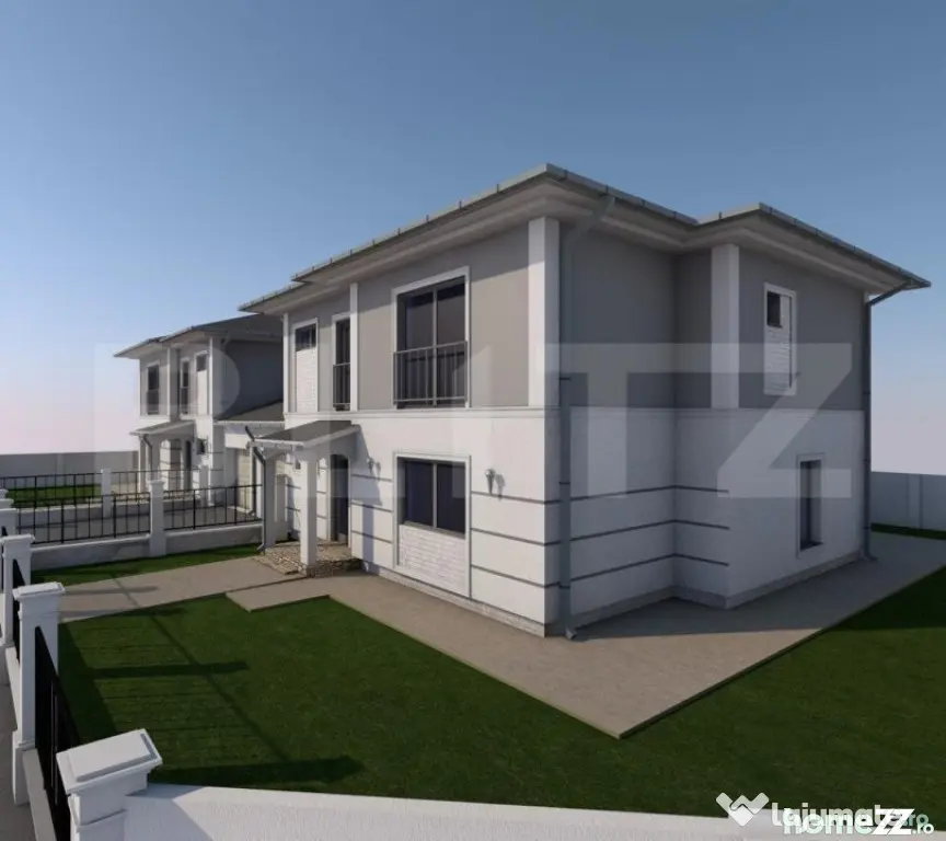 Duplex despartit prin garaj 190 mp utili, Dumbravita!