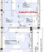 Apartament cu 2 camere, 47mp, zona Giroc