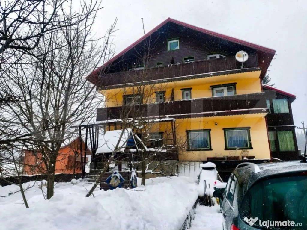 Pensiune 3*, 484 mp utili și 1000 mp teren, Predeal!