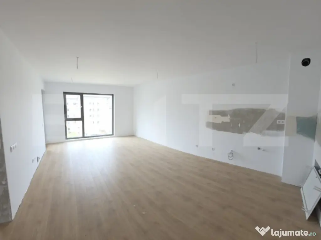 Apartament de 2 camere, Calea Moldovei, Bloc nou, parter