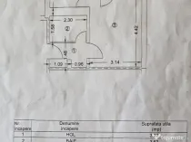 MIHAI BRAVU zona Piata -Lidl , garsoniera et. 3/4 la 37000 e