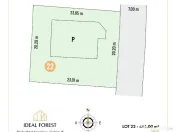 Vand lot teren cu autorizatie si proiect la padurea Snagov 