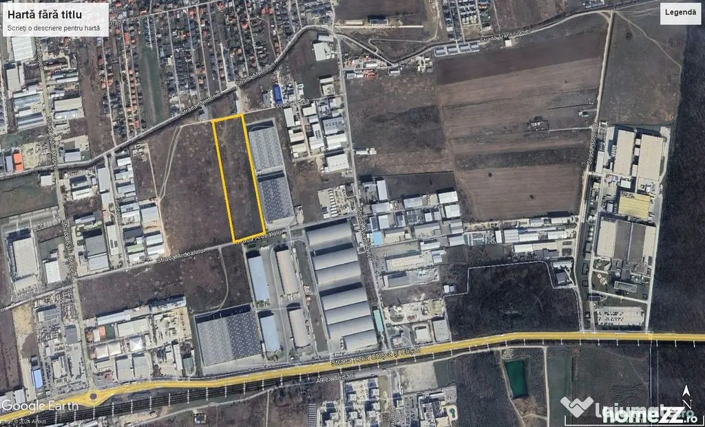 Teren Otopeni soseaua de centura OMV Petrom - Otopeni (Bucuresti-Ilfov)