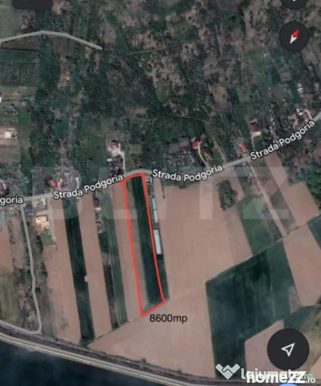 Teren 8600 mp în Podgoria - Oradea (Bihor)