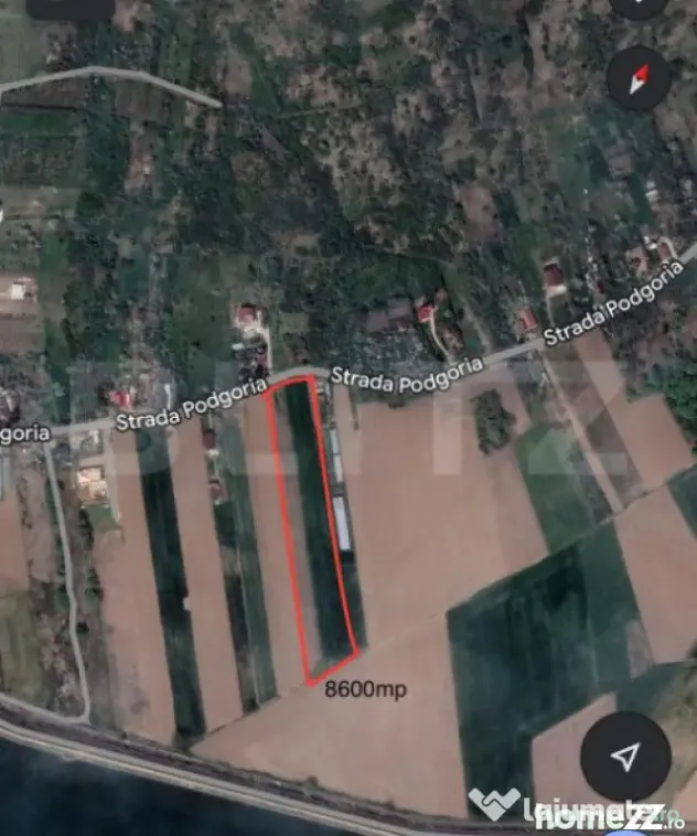 Teren 8600 mp în Podgoria - Oradea (Bihor)