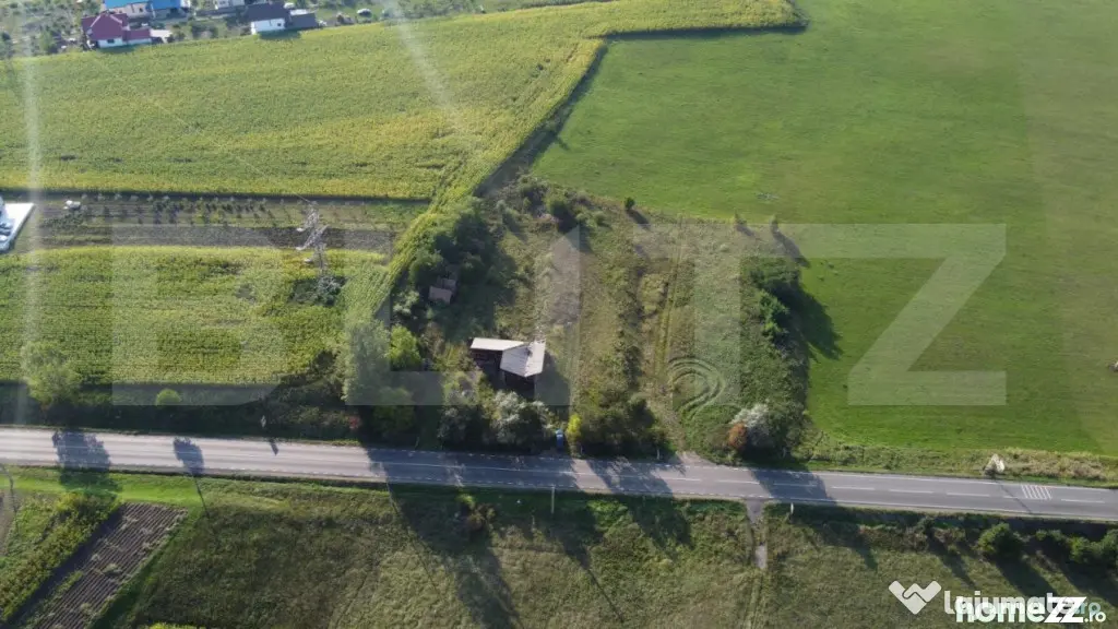 Teren intravilan 7500 mp , 100ml front la E85, Ratos, Radaut - Dornesti (Suceava)