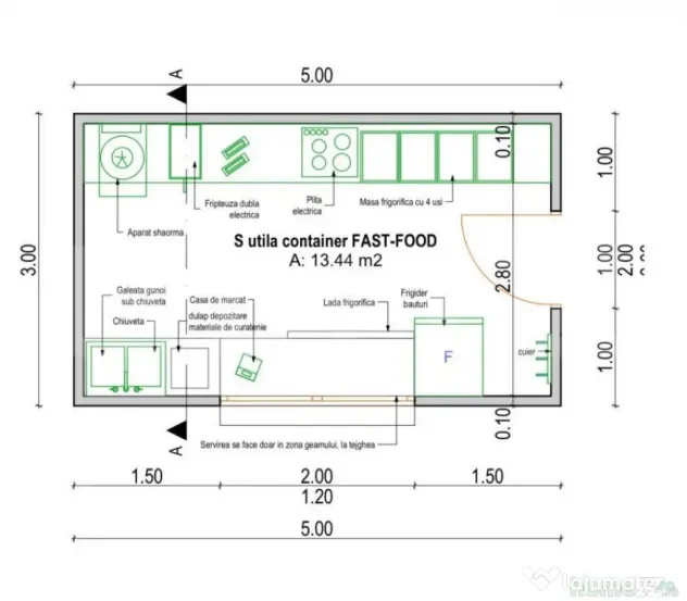 Afacere la cheie-2 containere modulare , 33 mp, Radauti - Radauti (Suceava)