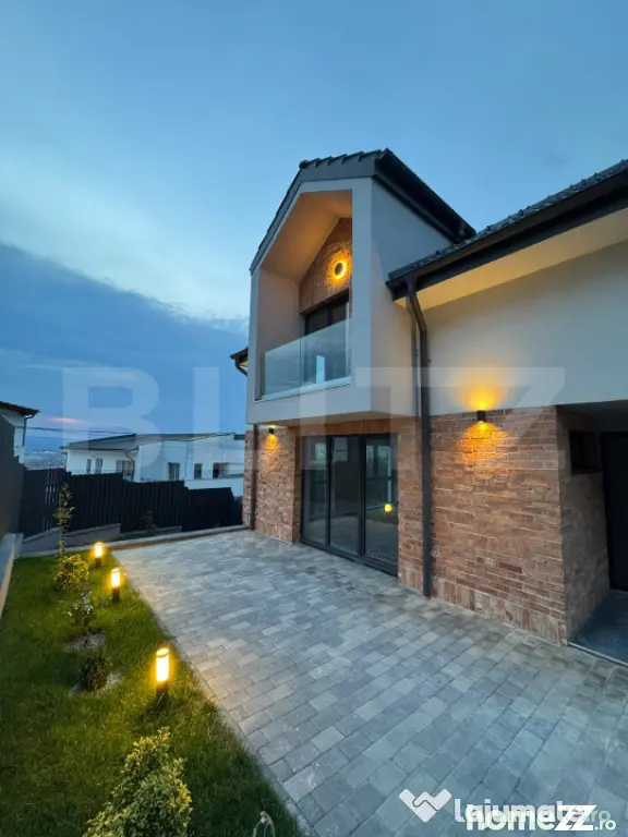 Casa individuala smart, 200 mp, 300mp teren, 5 dormitoare, , - Floresti (Cluj)