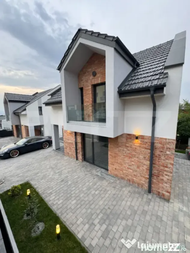 Casa individuala smart, 200 mp, 300mp teren, 5 dormitoare, , - Floresti (Cluj)