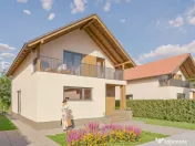 Case individuale în Sânpetru, cu teren 400 mp și toate... 