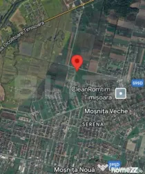 Teren 521 mp, front 17,5 ml. Mosnita Veche!
