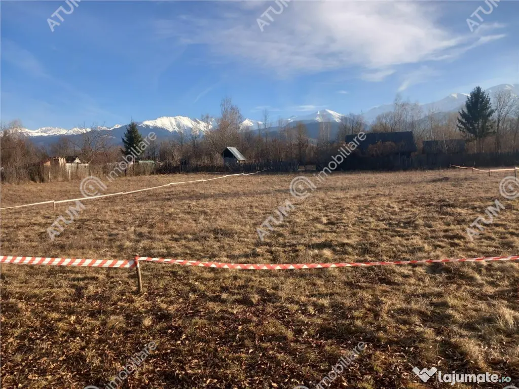 Teren intravilan de 1863 mp in Avrig zona Valea Avrigului