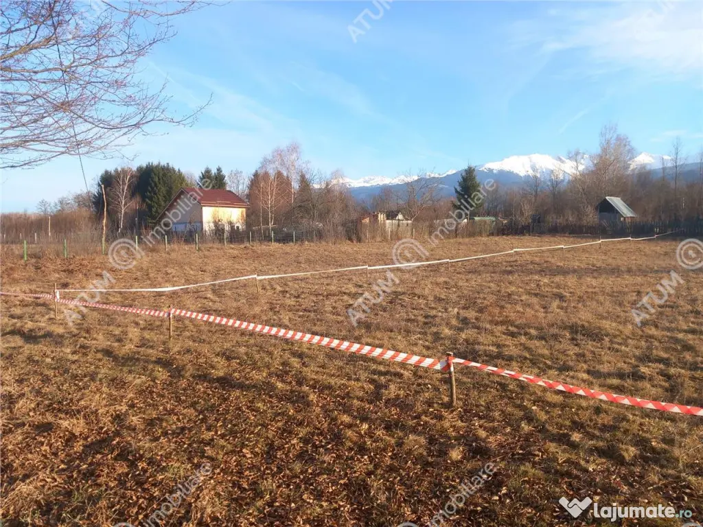 Teren intravilan de 1863 mp in Avrig zona Valea Avrigului