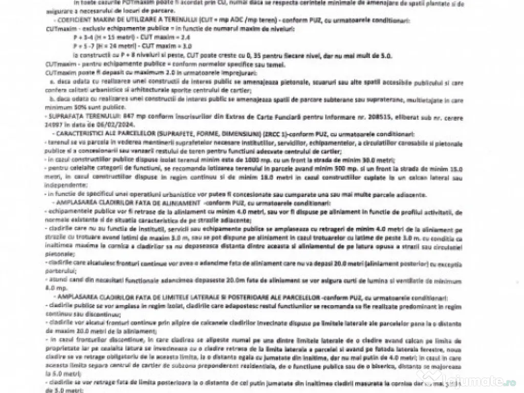 Tomis Nord – Teren 423mp deschidere 18,53m COMISION 0%