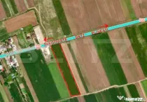 Teren 8.044 mp (1.828 mp intravilan + 6.256 mp arabil), desc