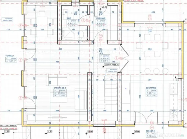 Casă Individuală Premium in Chinteni 214 mp utili, garaj d