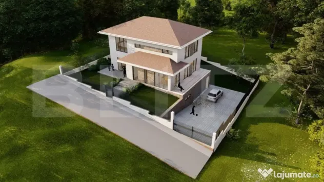 Casă Individuală Premium in Chinteni 214 mp utili, garaj d
