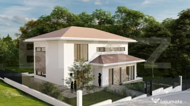 Casă Individuală Premium in Chinteni 214 mp utili, garaj d