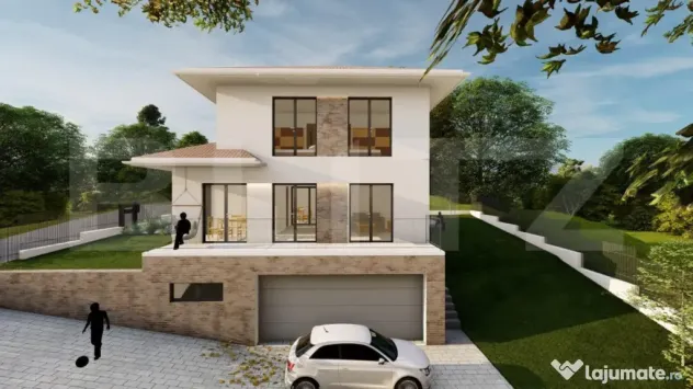Casă Individuală Premium in Chinteni 214 mp utili, garaj d