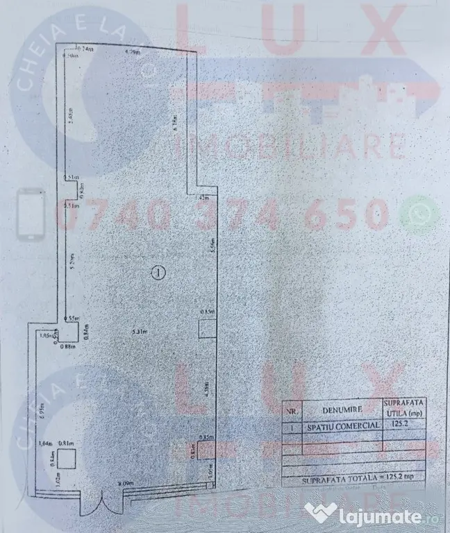 ID 6136 Spatiu in Cartier E3 DE VANZARE/INCHIRIERE