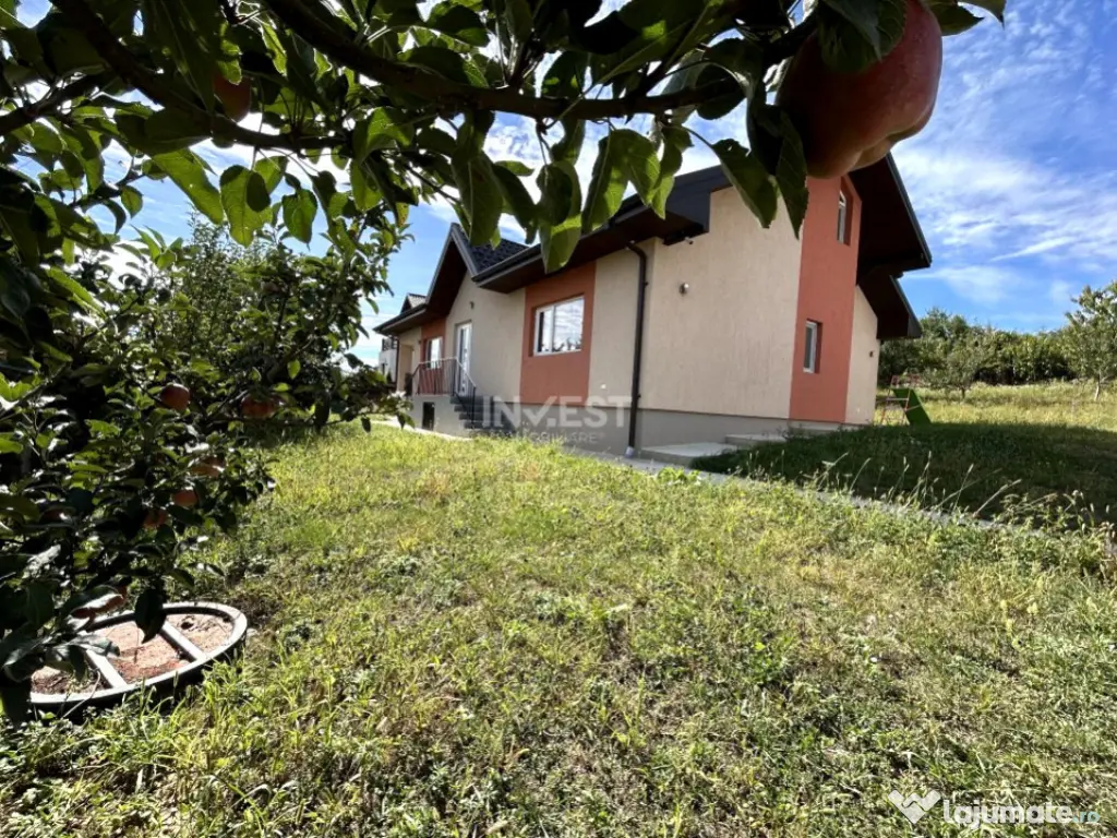 Casa de vanzare, parter 4 camere, garaj, 1424mp teren - Buci