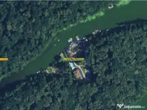 Proprietate unică Lacul Snagov 4390 mp cu deschidere de ...