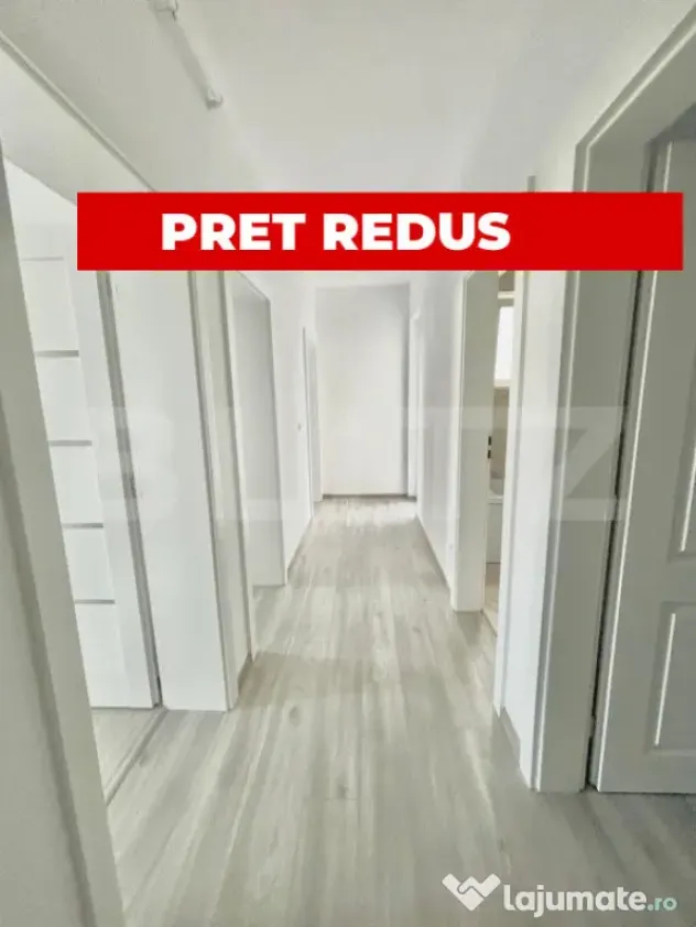 Apartament cu 2 camere, complet decomandat, terasa mare, zon