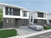 Vila moderna individuala cu 4 camere , 3 bai , Living open s 