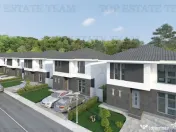 Vila moderna individuala cu 4 camere , 3 bai , Living open s 