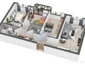 Apartament modern de 74 mp în Șelimbăr 