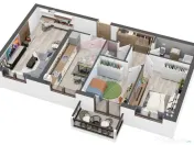 Apartament modern de 74 mp în Șelimbăr 