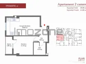 Ap 2 cam. 42 mp, etaj 1, Militari langa METROU PACII, BLO... 