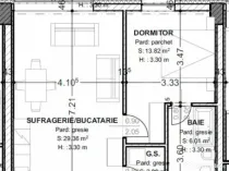 Apartament de vanzare, cu 2 camere, 62 mp, terasă 10 mp, zo