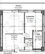 Apartament de vanzare, cu 2 camere, 62 mp, terasă 10 mp, zo