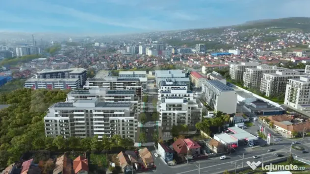 Apartament cu 2 camere, 53 mp, Ansamblu Rezidential, zona RI