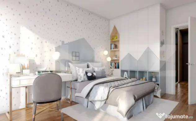 Apartament cu 2 camere, 53 mp, Ansamblu Rezidential, zona RI